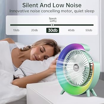 Colourful Desktop Fan