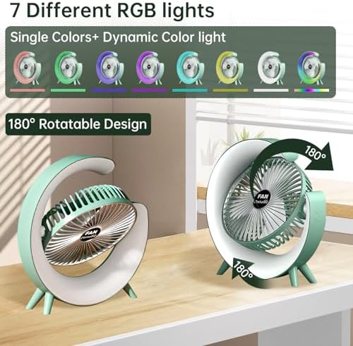 Colourful Desktop Fan