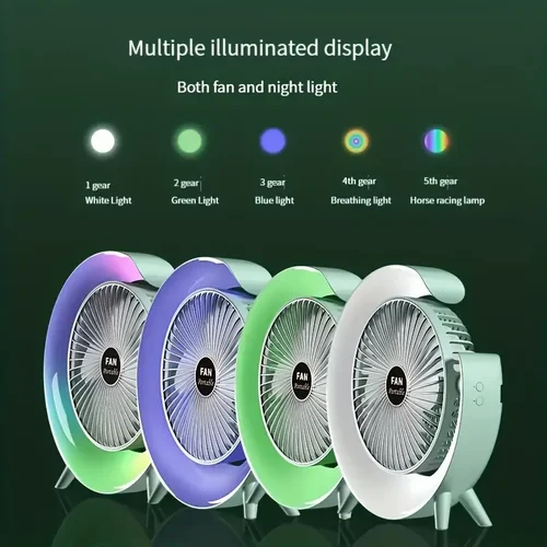 Colourful Desktop Fan