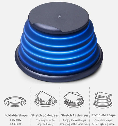 Mood light wireless fast charger